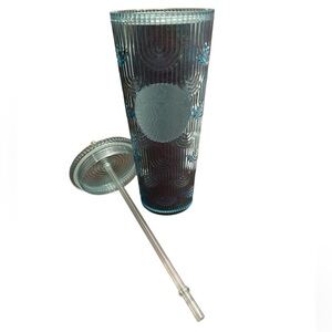 Starbucks Iridescent Mermaid Scale Tumbler Cup - Venti 24oz Spring 2022 - EUC!